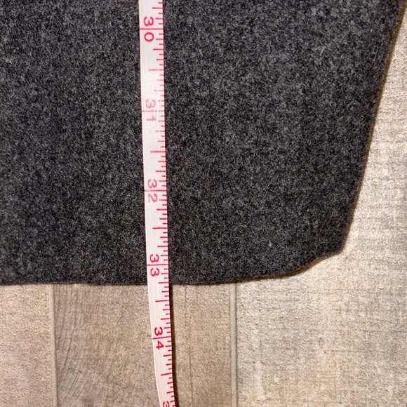 Anthropologie Lux black and  Gray wool jacket with sweater cuffs /Small - Picture 15 of 15